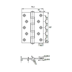 ban le la hafele diy 489 05 028 1