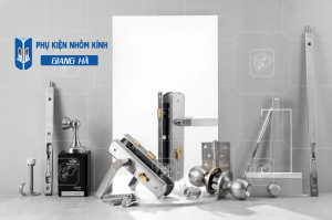 Set khóa nhôm kính Huy Hoàng