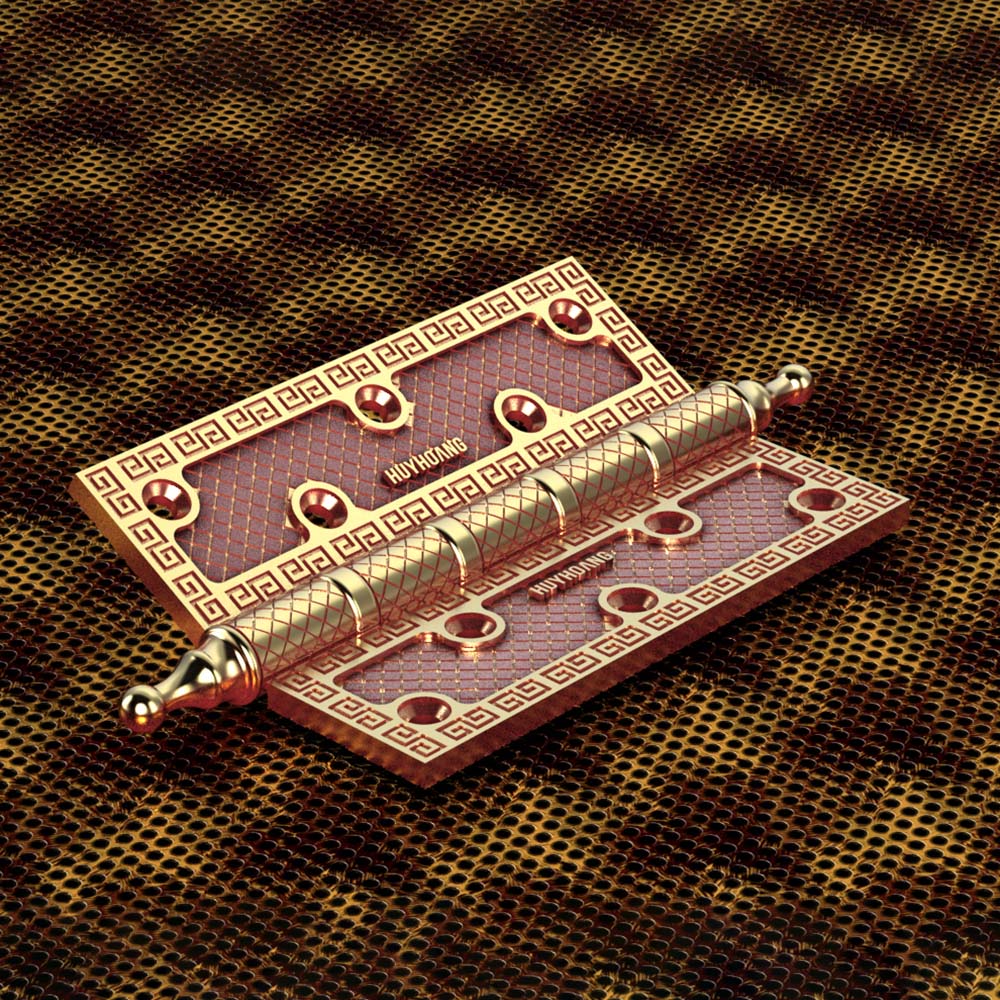 Top 5 bản lề cửa gỗ của Khóa Huy Hoàng 2 bản lề lá 2801