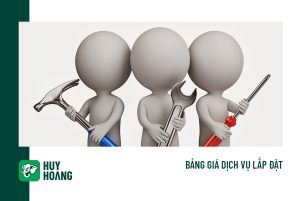 Bảng giá dịch vụ lắp đặt khóa Huy Hoàng