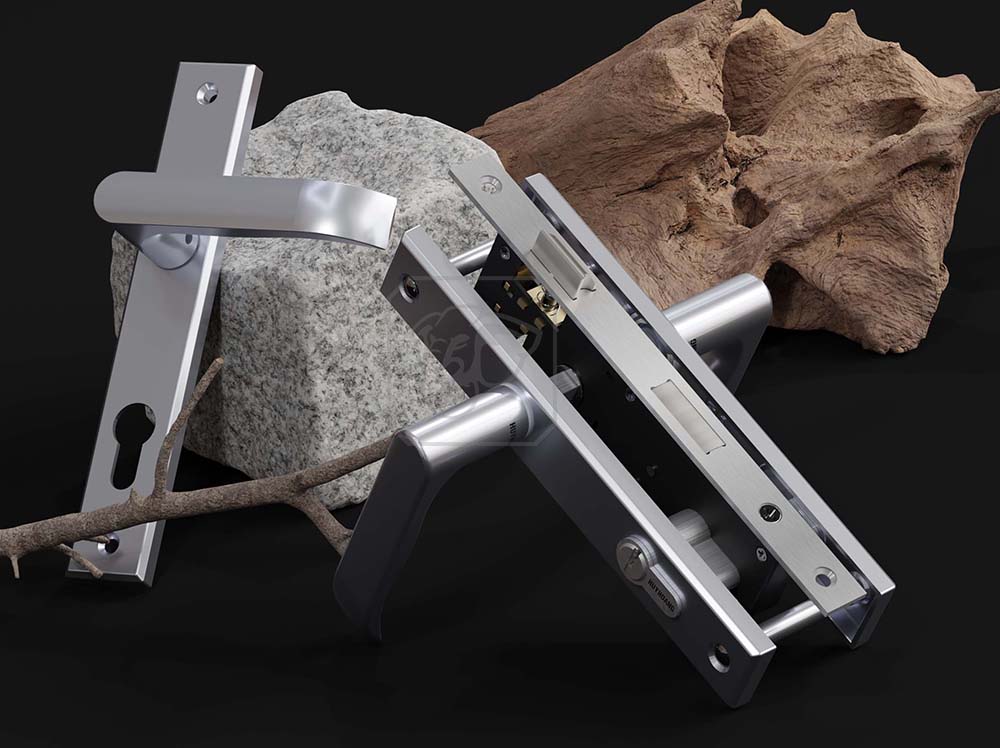 Báo giá khoá cửa nhôm Huy Hoàng chuyên dụng - Tay nắm AP 70 44 60 Zi Titan