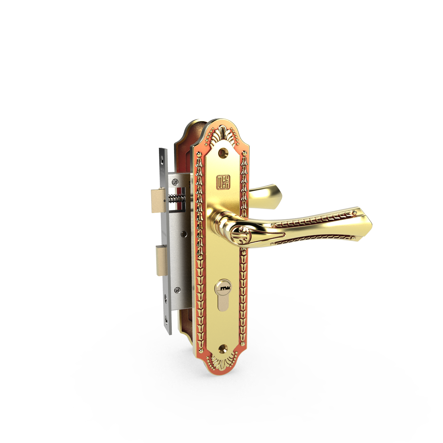 Khoá tay nắm HC 5861 là mẫu khoá Huy hoàng thiết kế đẹp cho cửa phòng